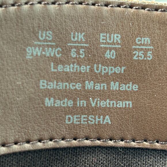 Naturalizer Deesha Knee High Wide Calf Boot Zip Block Heel Brown Women's 9W NWOB - Picture 8 of 11